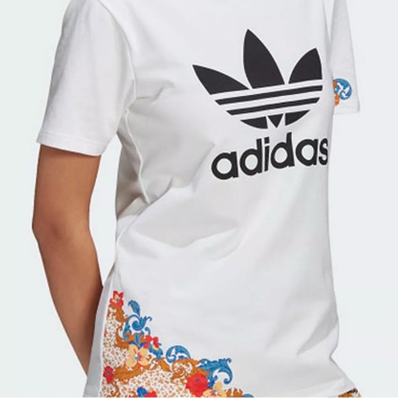 New ADIDAS HER Studio London T-Shirt Top Size Small Hard to Find Discontinued - Picture 3 of 12